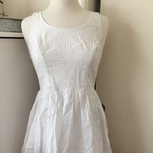 White summer dress